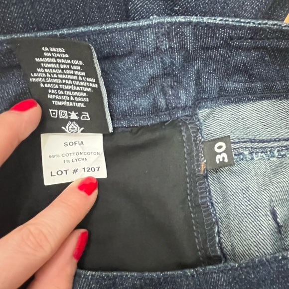 Vintage Y2K Guido & Mary Sofia Wide Leg Trouser Jeans - Picture 6 of 15